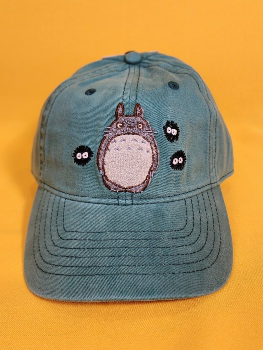 Studio Ghibli My Neighbor Totoro with Soot Sprites Dad Hat Baseball Cap Green
